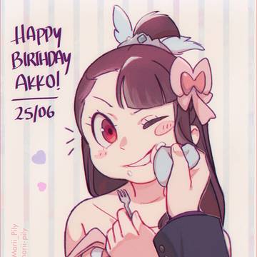 Happy Birhtday Akko!!