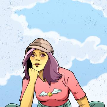 Justine the angel.