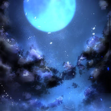 落書き夜空