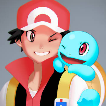 ポケトレとゼニガメ