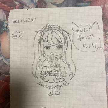 絵描き初心者がシャーペンで描いてみた。75枚目
