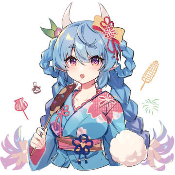 【落書き】浴衣シャトラ