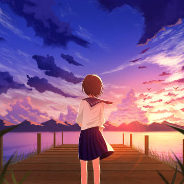 夕阳
