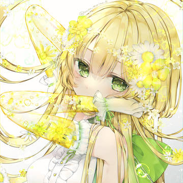 飾る金糸雀