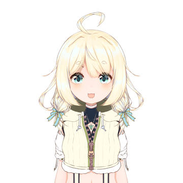 Vtuberっぽいキャラ　名前はまだない