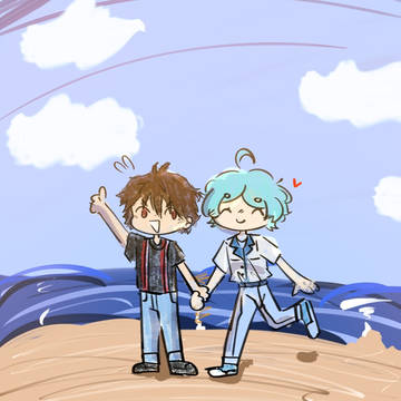 beach walk