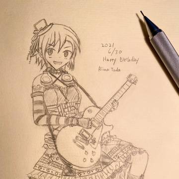 李衣菜誕生日おめでとう2021🥳🎧🎸