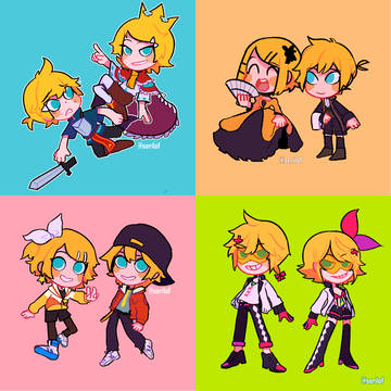 Rin and Len yay