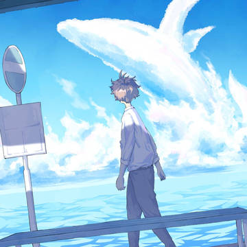 くじら雲