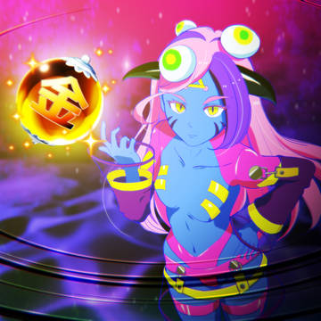 ナナを描いてみた。２（マジカミ）