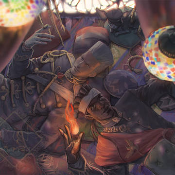 Avdol and Polnareff