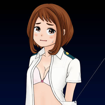 捕らえられたお茶子さん２