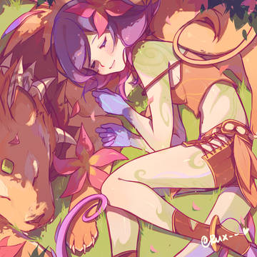 LEAGUE OF LEGENDS FAN ART SET