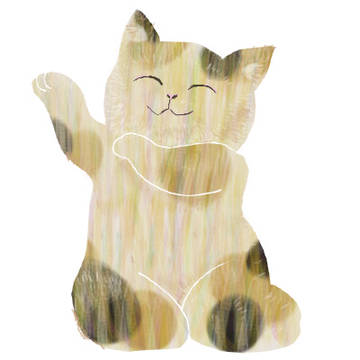 招く猫ちゃん