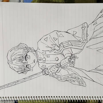 鬼滅の刃(本描き？)