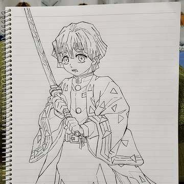 鬼滅の刃(本描き？)