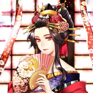 【お仕事絵】花魁