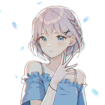 blue