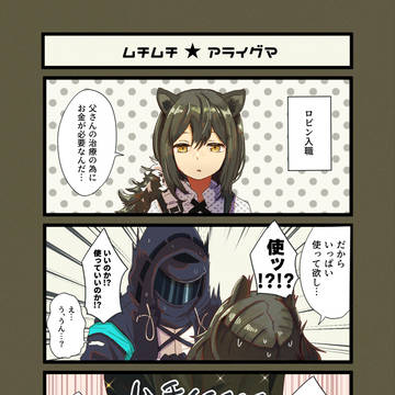 ムチムチアライグマまんが