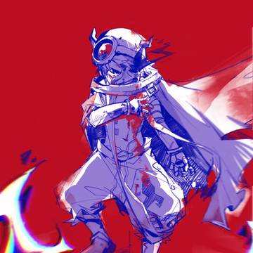 The heart flame of robot