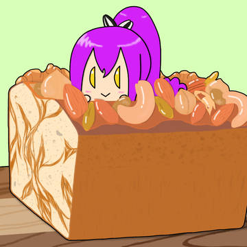 キャラメルイミナッツパウンドケーキ
