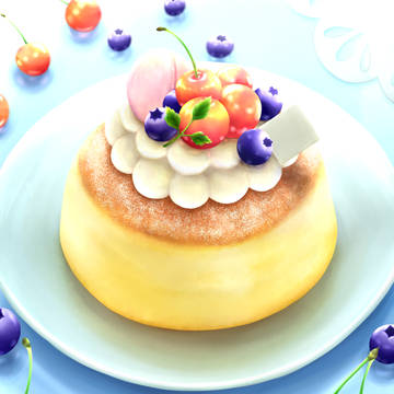 デコレーションパンケーキ