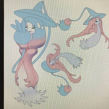 描き途中で終わった絵