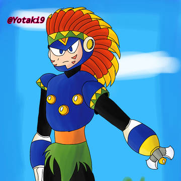 ロックマンの小さな丸太