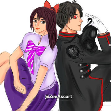 Shutaro and Aoi Mars Red