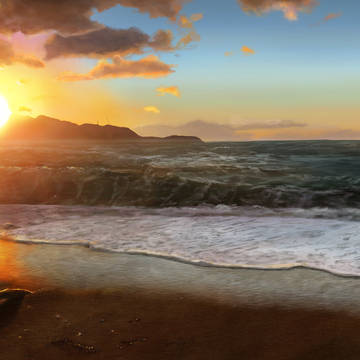 「夕波 -Evening wave-」