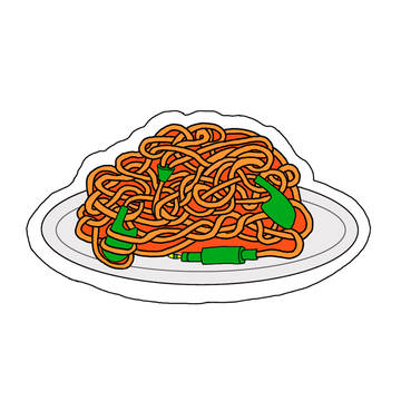 イヤホンナポリタン
