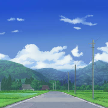 田舎の風景