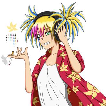 フレンドのアイコン描いた