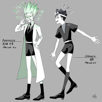 Dr. STONE x 宝石之國