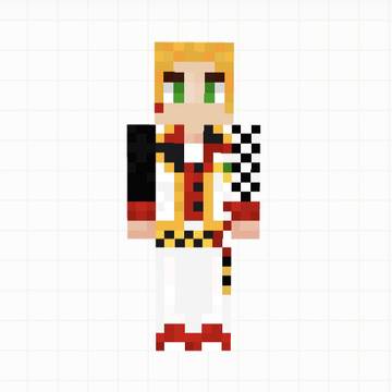 ツイステ　マイクラスキン