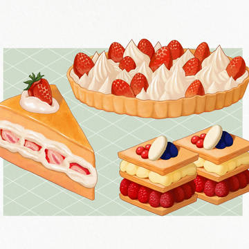 Cake illustration