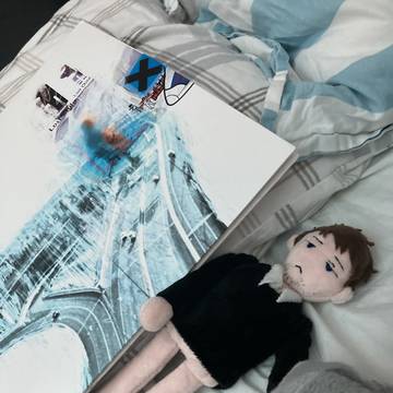 Thom yorke radiohead plush doll