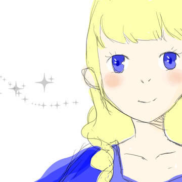 金髪女子