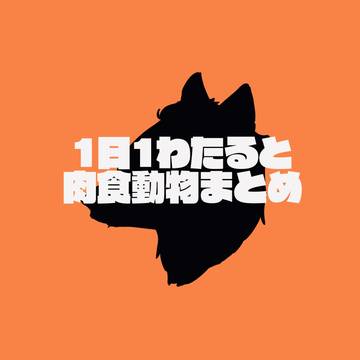 1日1わたると肉食動物のまとめ