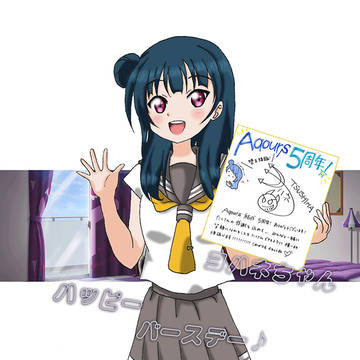 善子ちゃん、お誕生日おめでとうございます～😈🎂🎉