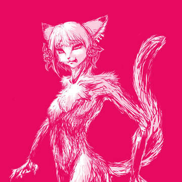 茜色の獣