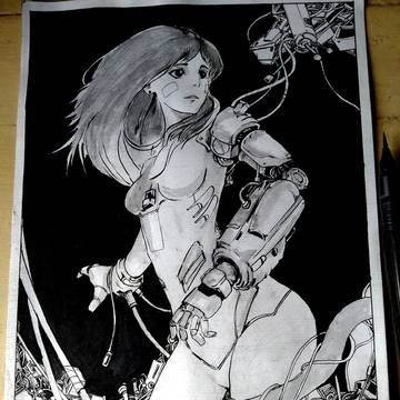 Alita x Ghost In The Shell