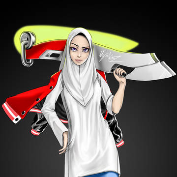 Awek Sekolah dan Pisau Lipatnya