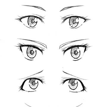 目の練習