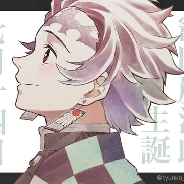 竈門炭治郎生誕絵 2021