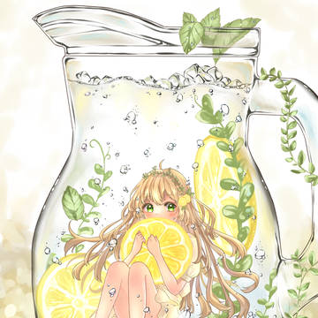 爽やかレモネード🍋✨