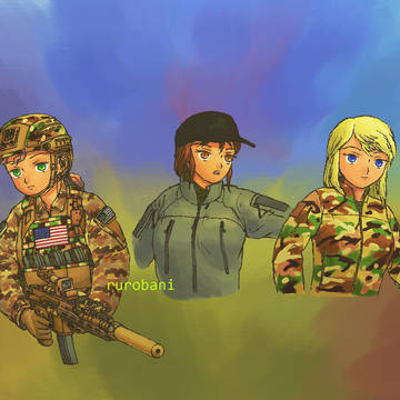 アメリカCAG（デルターフォース）の戦闘服：１