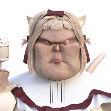 3D model of Hiyo Amai