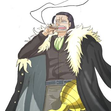 クロコダイル描いて見ました。