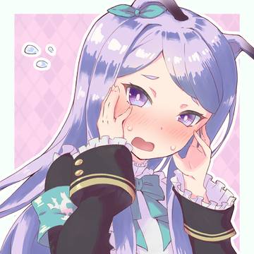 照れるマックイーン